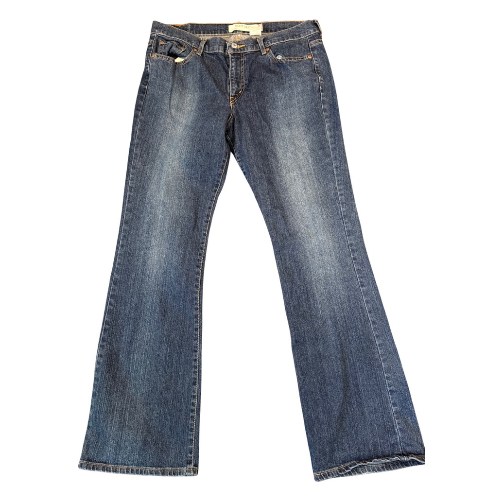 Levi's Women's 515 Mid Rise Medium Wash Bootcut Denim Jeans Size 12 M